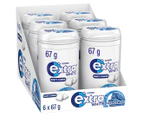 6 x Extra White Soft Chew Sugarfree Gum Peppermint 67g