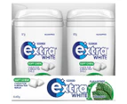 6 x Extra White Soft Chew Sugarfree Gum Spearmint 67g