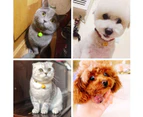 16Pcs Pet Dog Or Cat Collar Bell Pendants,Adorable Dog Cat Bells, Pet Bell Pendants