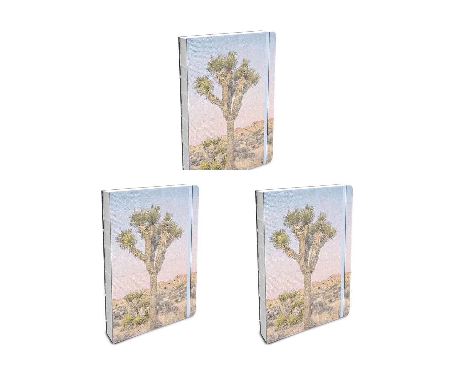 3x Studio Oh Coptic-Bound Journal/Diary Writing Stationery Med Desert Sunrise