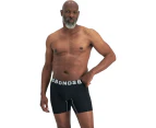 Bonds Mens Chafe Off Trunks Black Underwear