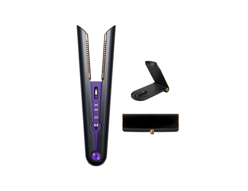 Dyson Corrale™ hair straightener (Black/Purple) *Box Damaged Stock*