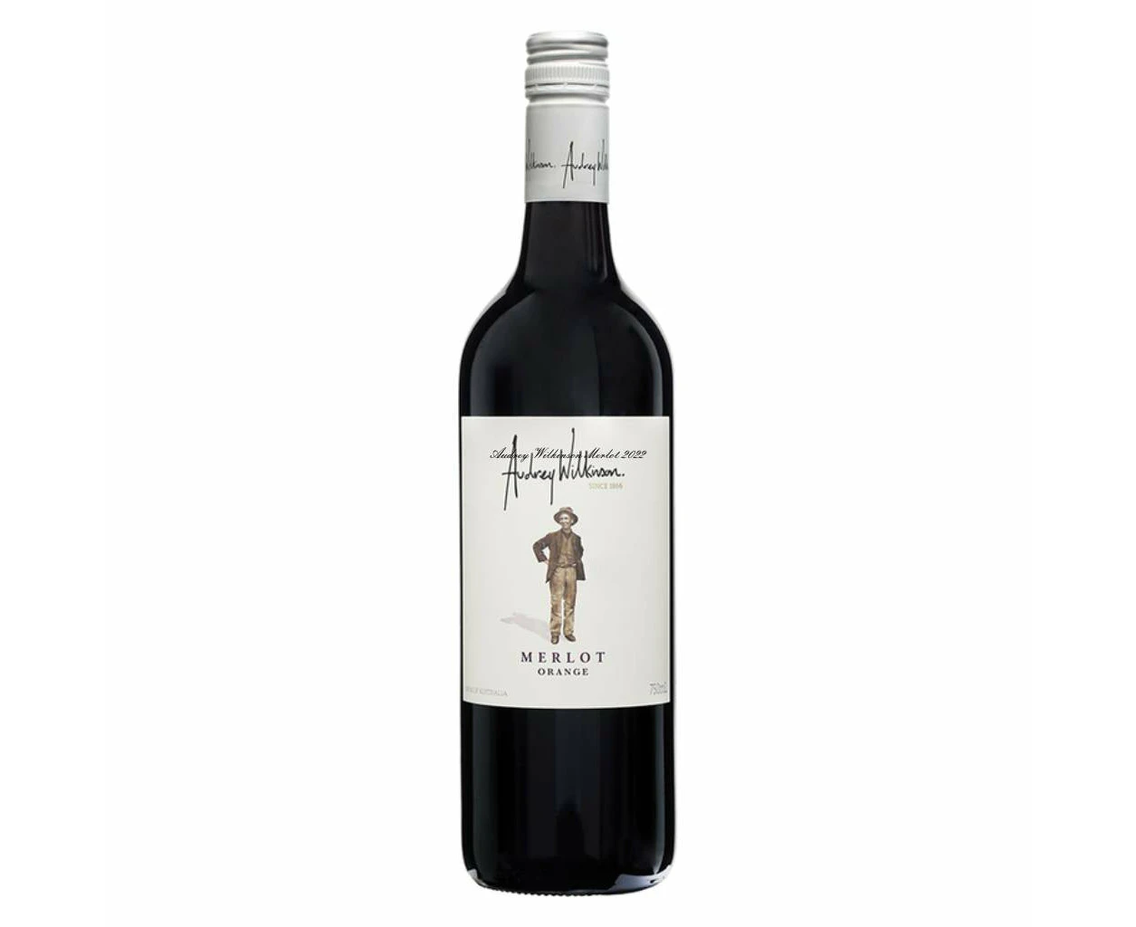 Personalised Audrey Wilkinson Merlot 2022 13.8% 750ml