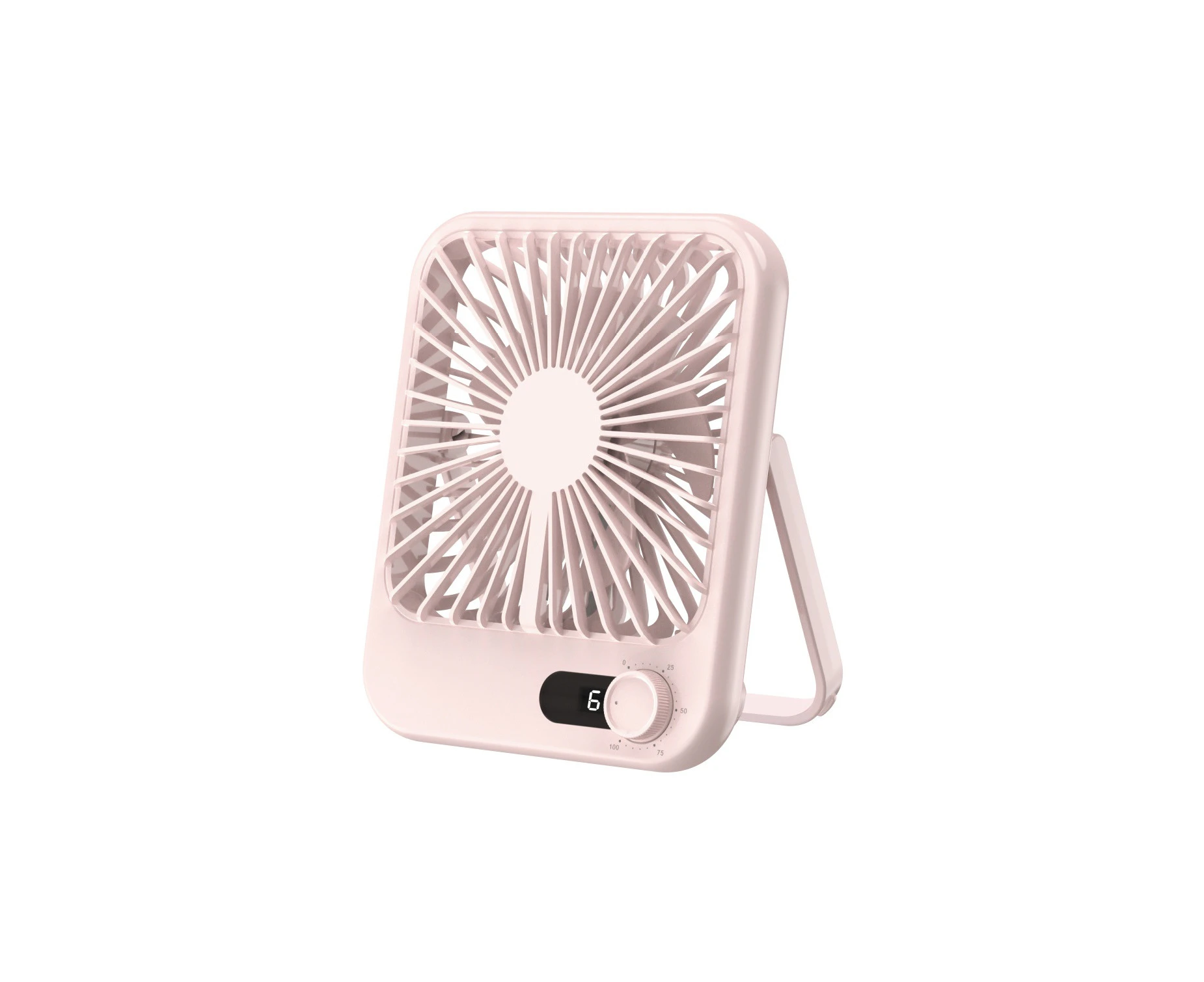 USB Desk Fan Portable Personal Fan Small Silent Table Fan Speeds Control Desktop Fan for Bedroom Home Office Outdoor