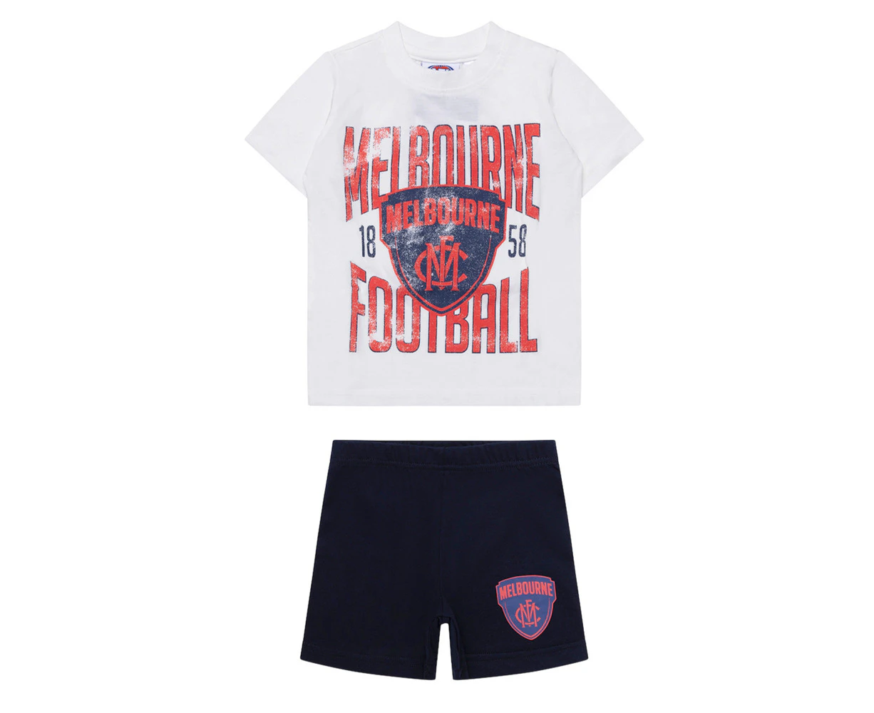 Melbourne Demons Kids Summer Pyjamas