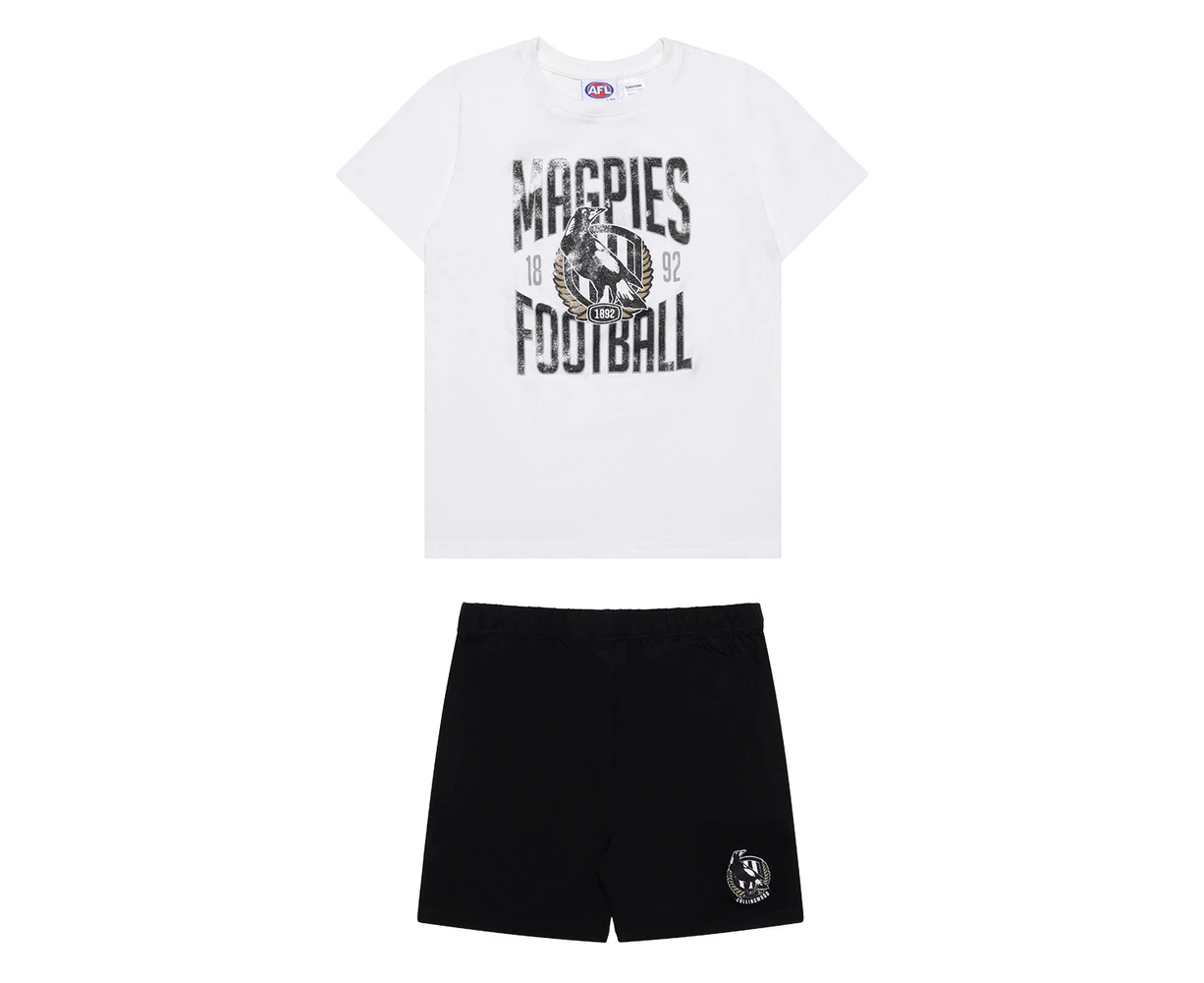 Collingwood Magpies Youths Summer Pyjamas