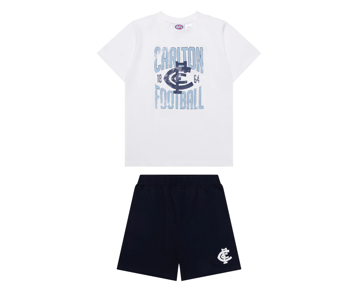 Carlton Blues Youths Summer Pyjamas