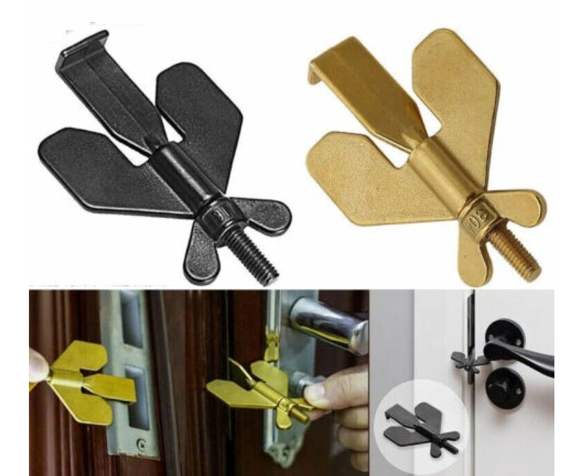 1x Portable Door Lock Security Safety Travel Hotel Home Addalock Safe-Lock Asstd