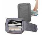 Travel Environmental Waterproof Shoe Pouch Portable Storage Bag - Gray