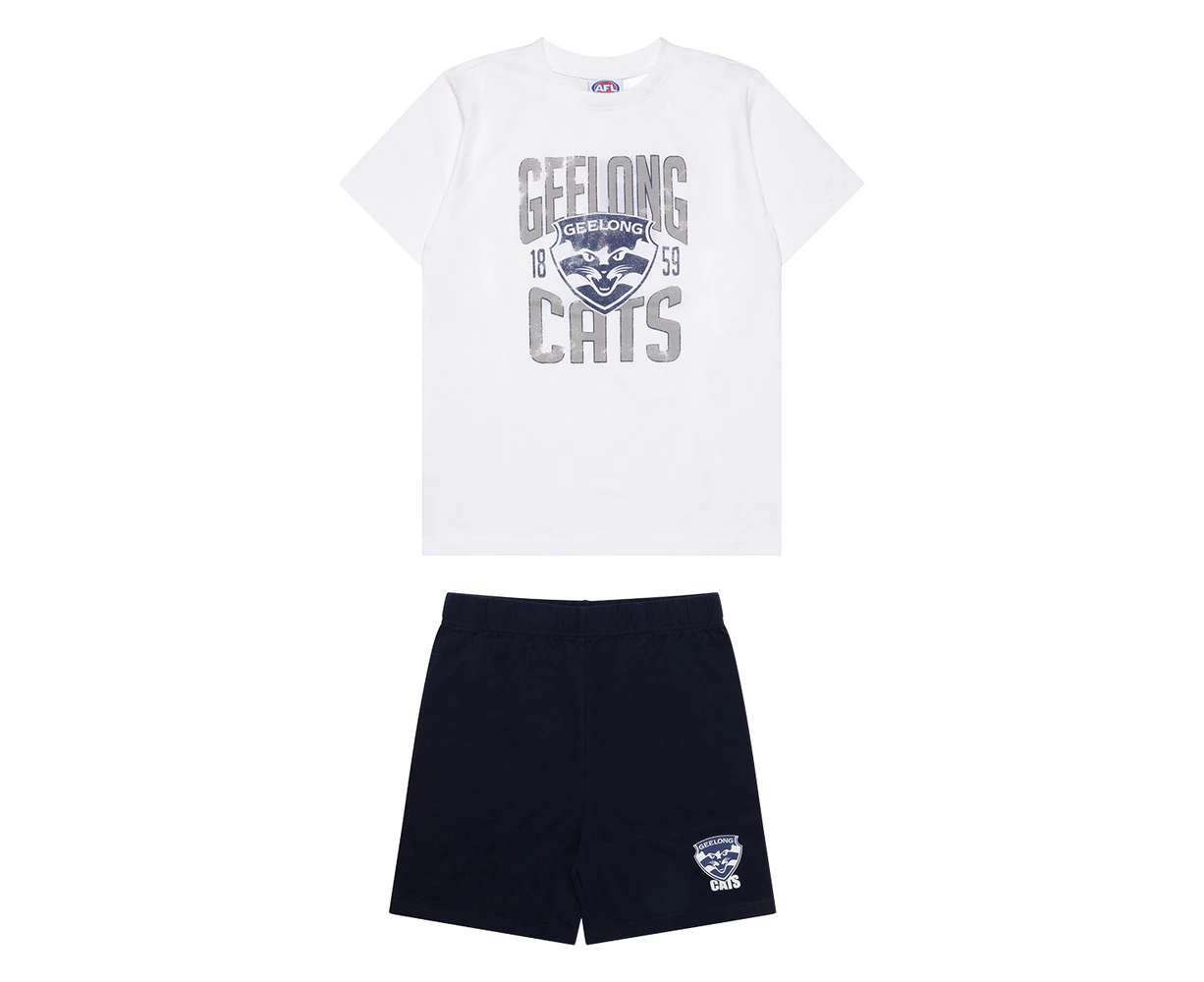 Geelong Cats Kids Summer Pyjamas