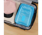 Travel Environmental Waterproof Shoe Pouch Portable Storage Bag - Gray