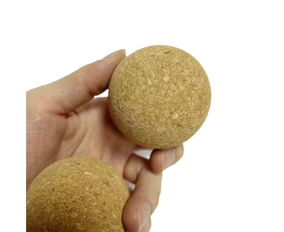 61 mm Wine Bottle Wooden Cork Ball Stoppers for Wine Decanter Carafe Bottle Replacemen Cork Caps Stoppers,pack of 3