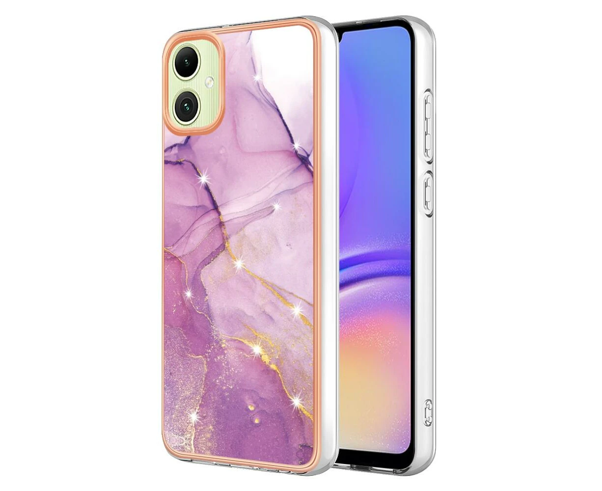 Samsung Galaxy A05 Case Marble Dual-side TPU - Purple