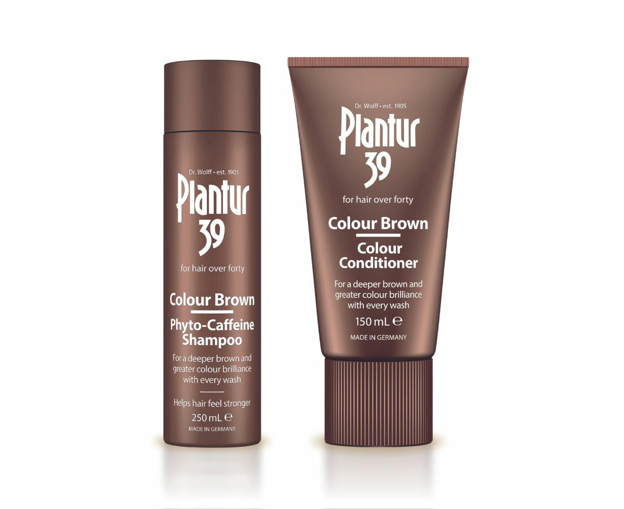 Plantur 39 Care-Free Package Shampoo + Conditioner Brown Bundle for a Breathtaking Shade of Brown