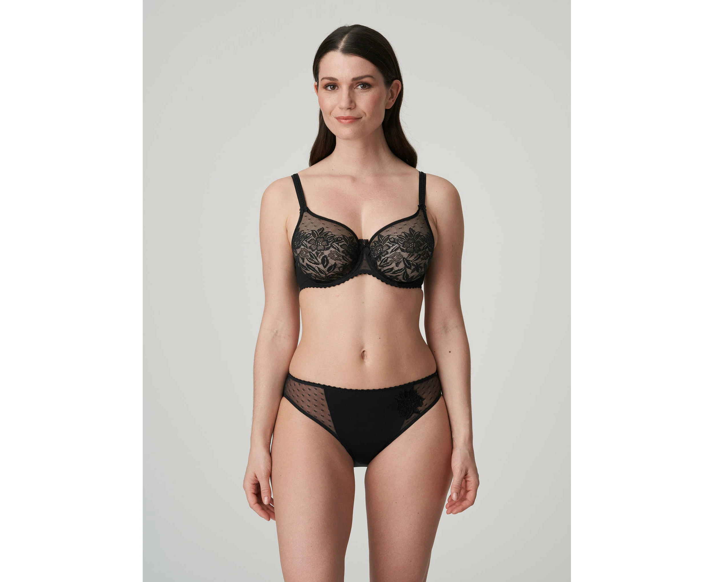 Primadonna: Divine Seamless Non Padded Bra  Black