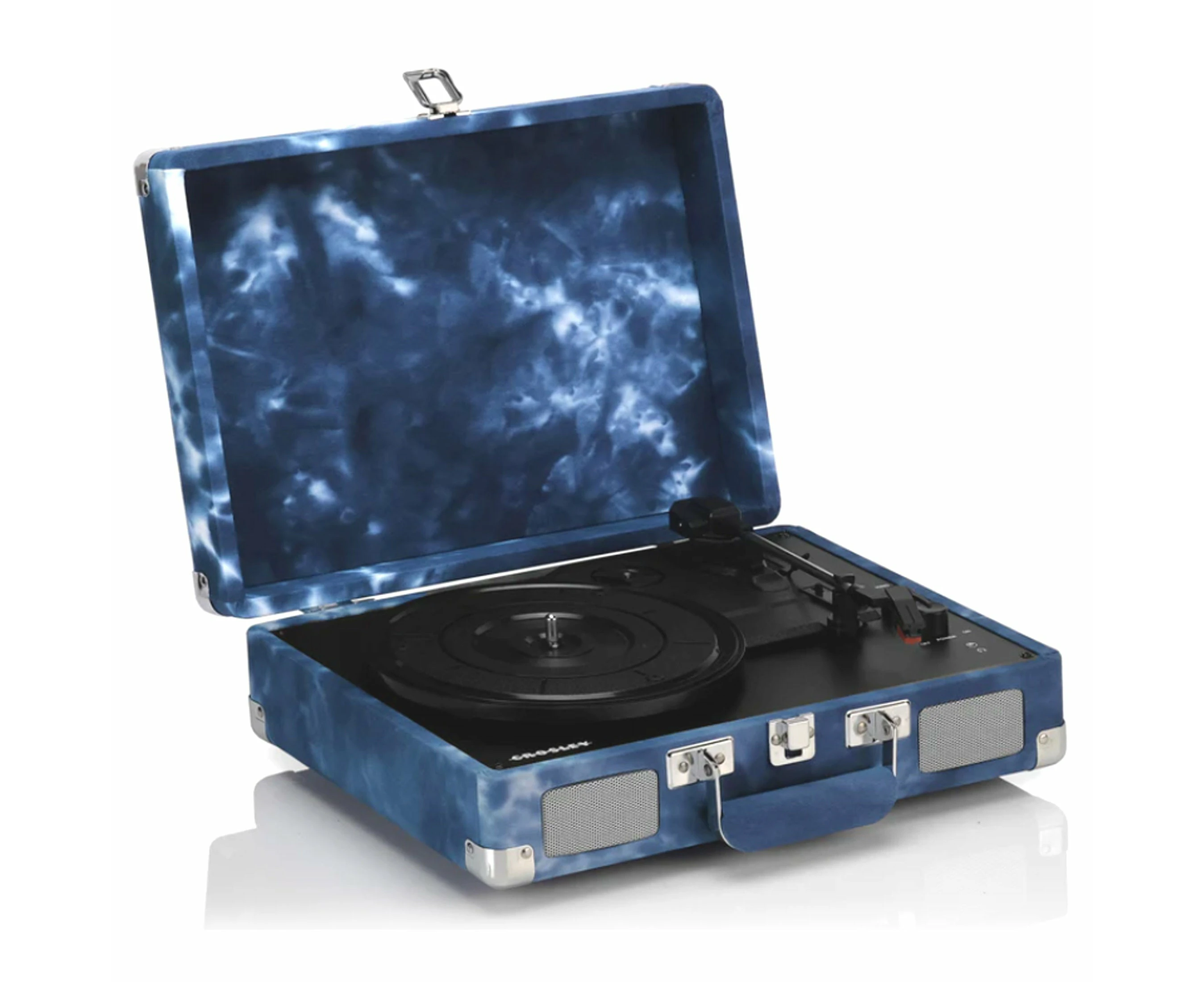 Crosley Cruiser Plus Bluetooth Turntable 3 Speed Retro Indigo Blue