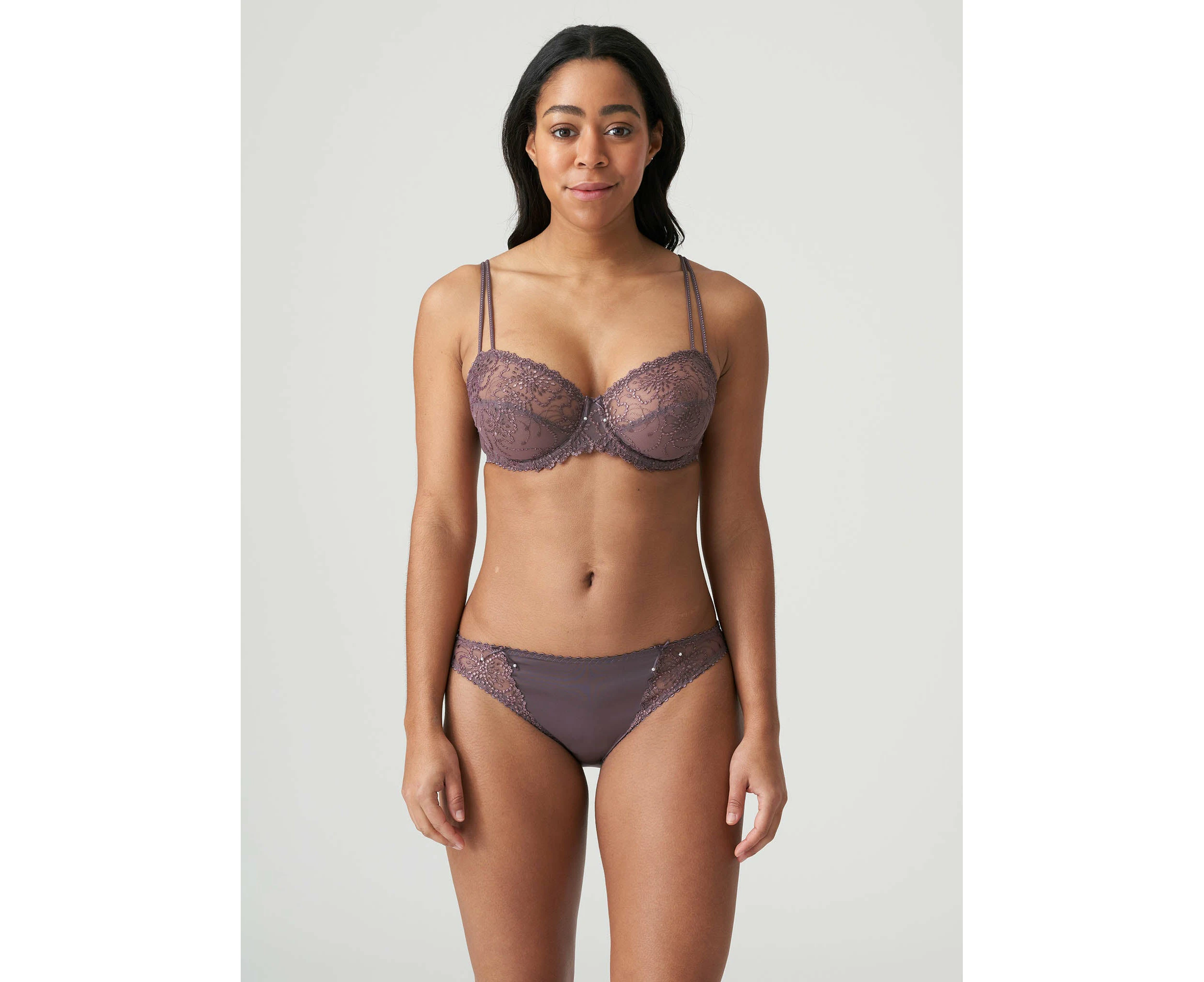 Marie Jo: Jane Balcony Bra Horizontal Seam  Candle Night