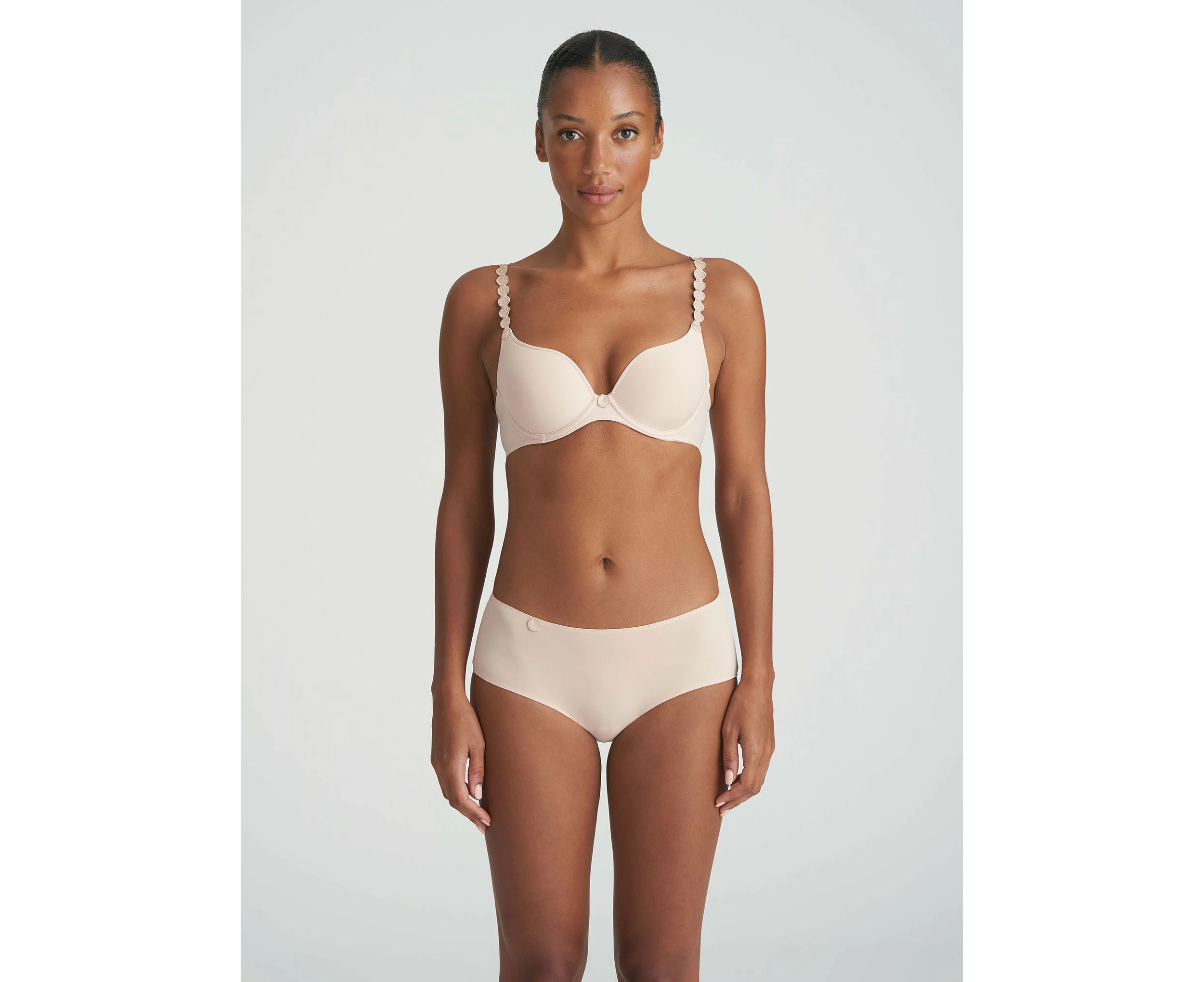 Marie Jo: Tom Padded Heart Shape Bra  Cafe Latte