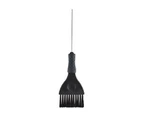 Black Tinting Brush Metal Pin