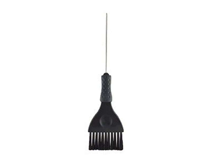 Black Tinting Brush Metal Pin