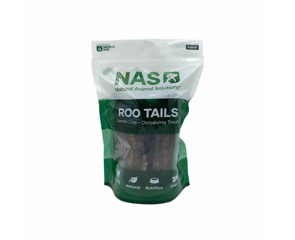 Natural Animal Solutions Roo Tails 4 Pack Dental Treat