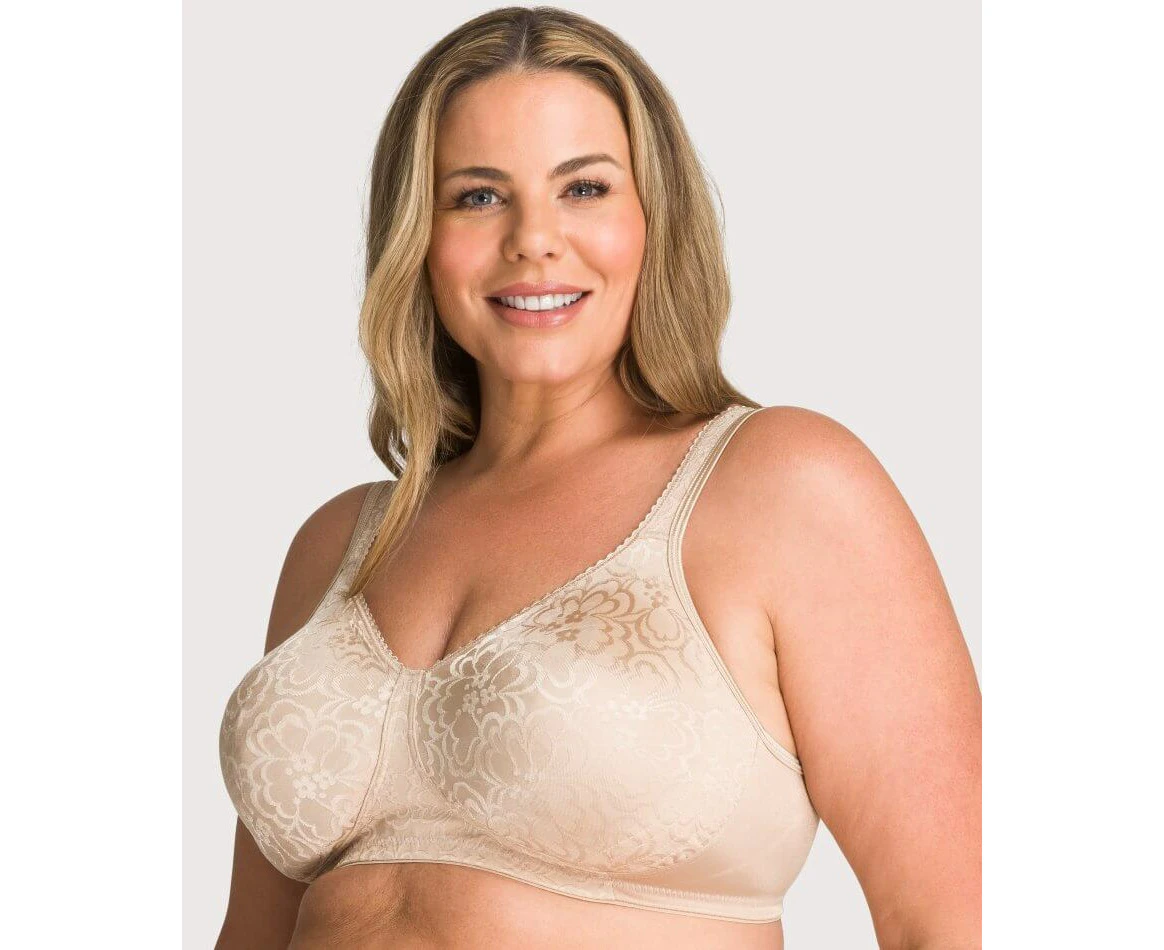 Playtex: Ultimate Lift And Support Wirefree Bra  Nude