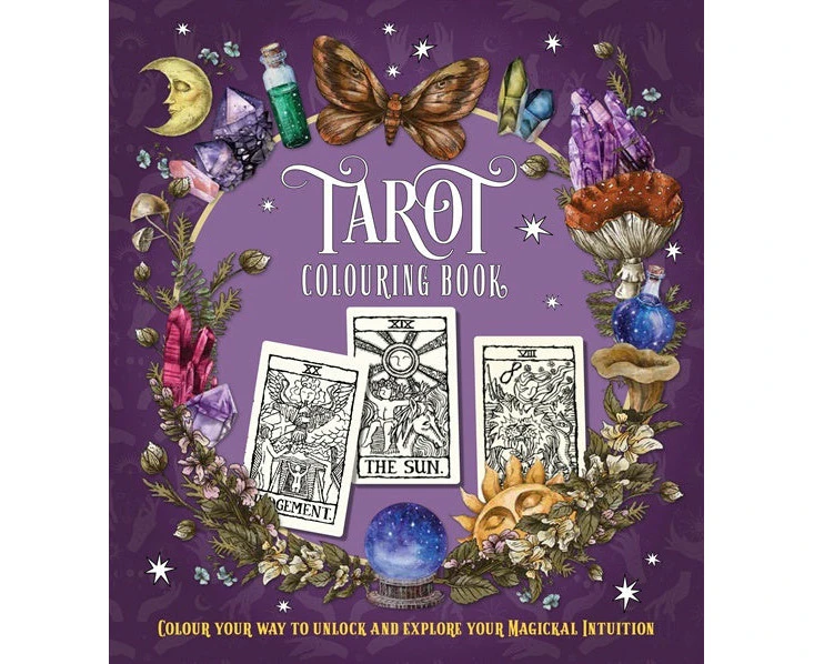 Tarot Colouring Book