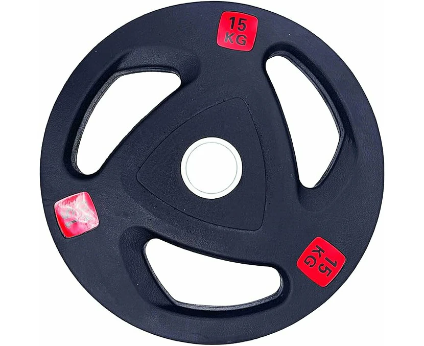 15kg Rubber Olympic Weight Plates  - INDIVIDUAL