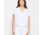 Target European Linen Popover Shirt