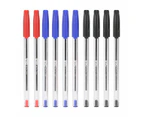 10 Pack Assorted Colours Ballpoint Pens - Anko