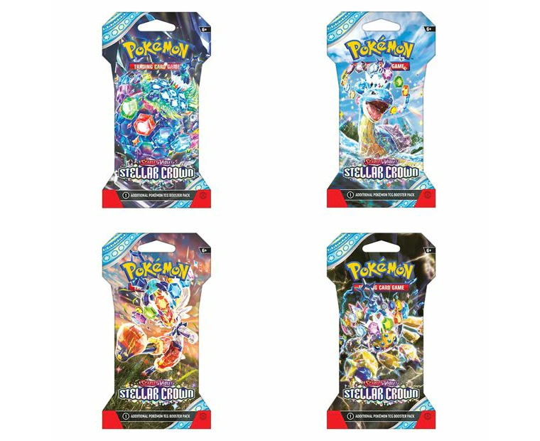 Pokemon TCG: Scarlet & Violet—Stellar Crown Blister Pack - Assorted*