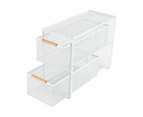 Mesh Organiser, 2 Drawer - Anko