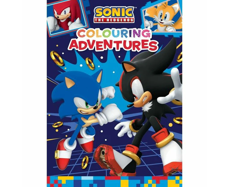 Sonic The Hedgehog: Colouring Adventures - Book