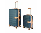 Tracker Luggage 2 Piece Hard Case Set