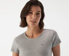 Tommy Hilfiger Women's New Favourite Core Crewneck Tee / T-Shirt / Tshirt - Grey Heather