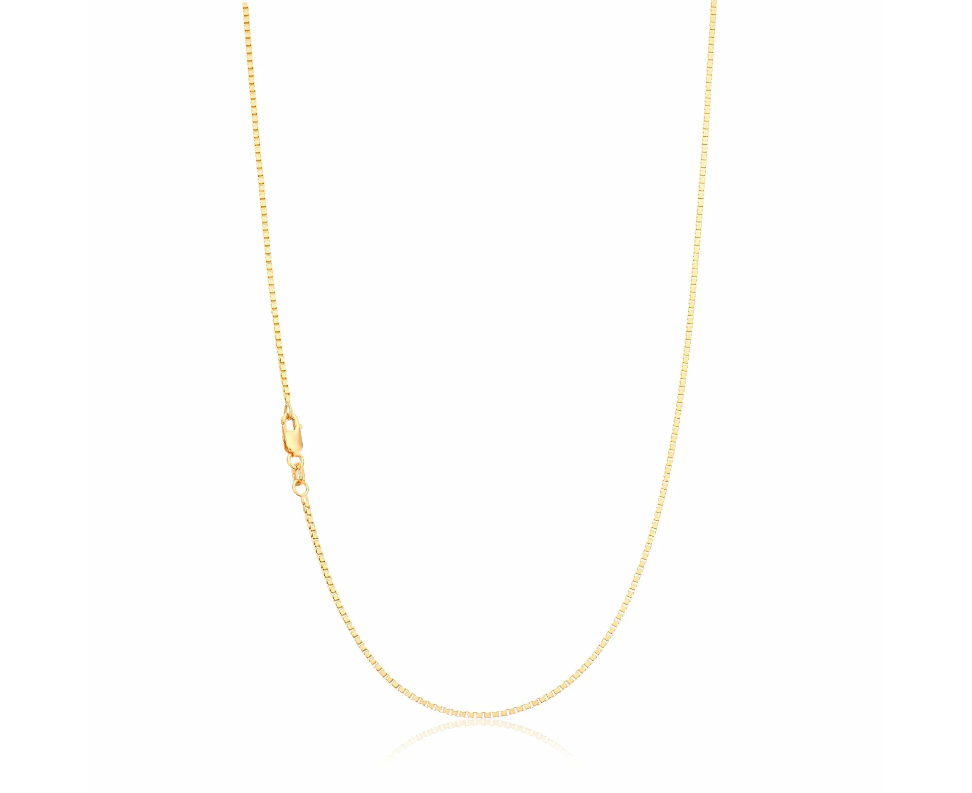 9ct Yellow Gold 50cm 40 Gauge Chain