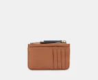 Tommy Hilfiger Sydney II Zip Card Case - Tommy Navy/Cognac