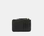 Tommy Hilfiger Sydney II Zip Card Case - Black