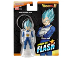 Dragon Ball Super - Super Saiyan Blue Vegeta Flash Series 4" Action Figure