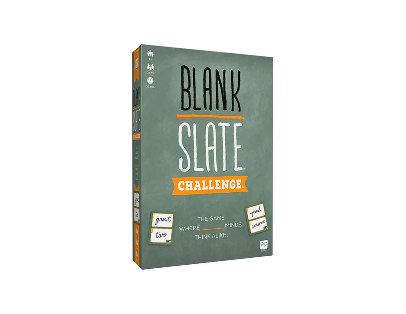 The Op Blank Slate Challenge Word Cards 2-4 Players Logic Game Play Set 8y+