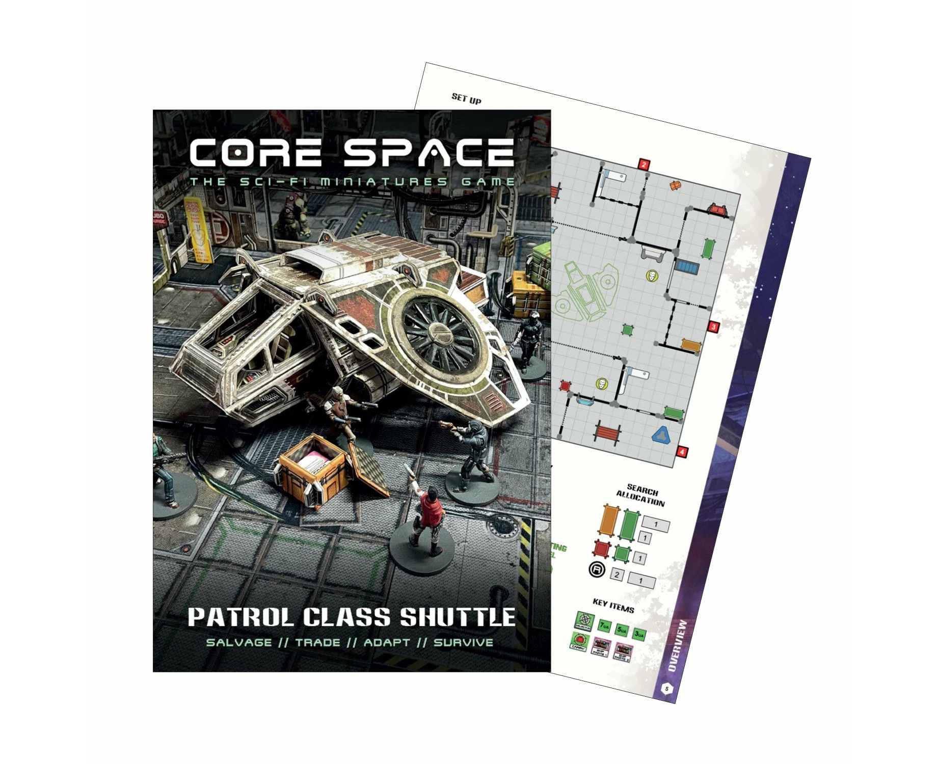 Battle Systems Core Space Add Ons Core Space Patrol Class Shuttle