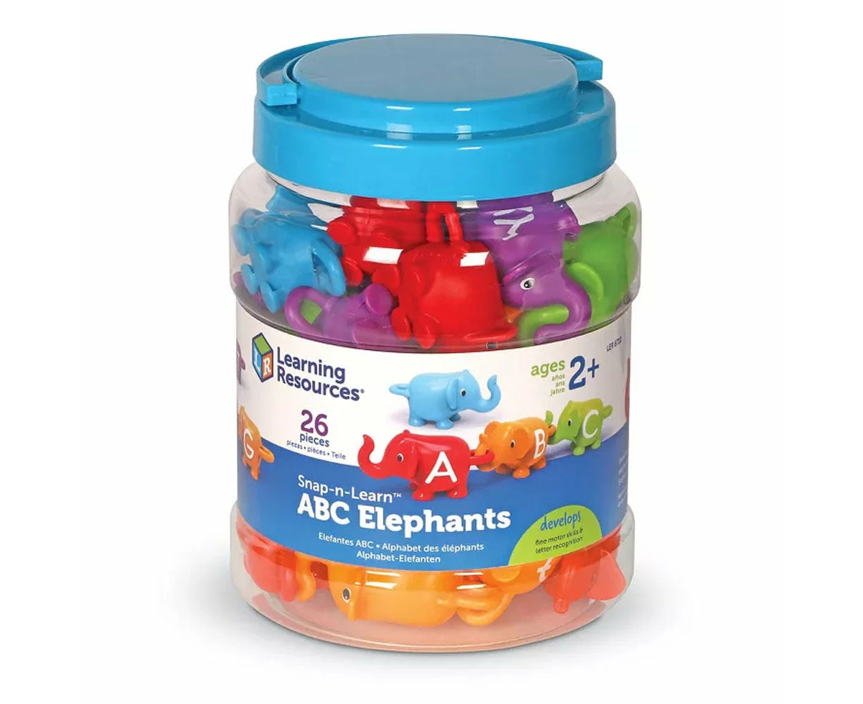 Learning Resources Snap-n-Learn ABC Elephants Educational Toy