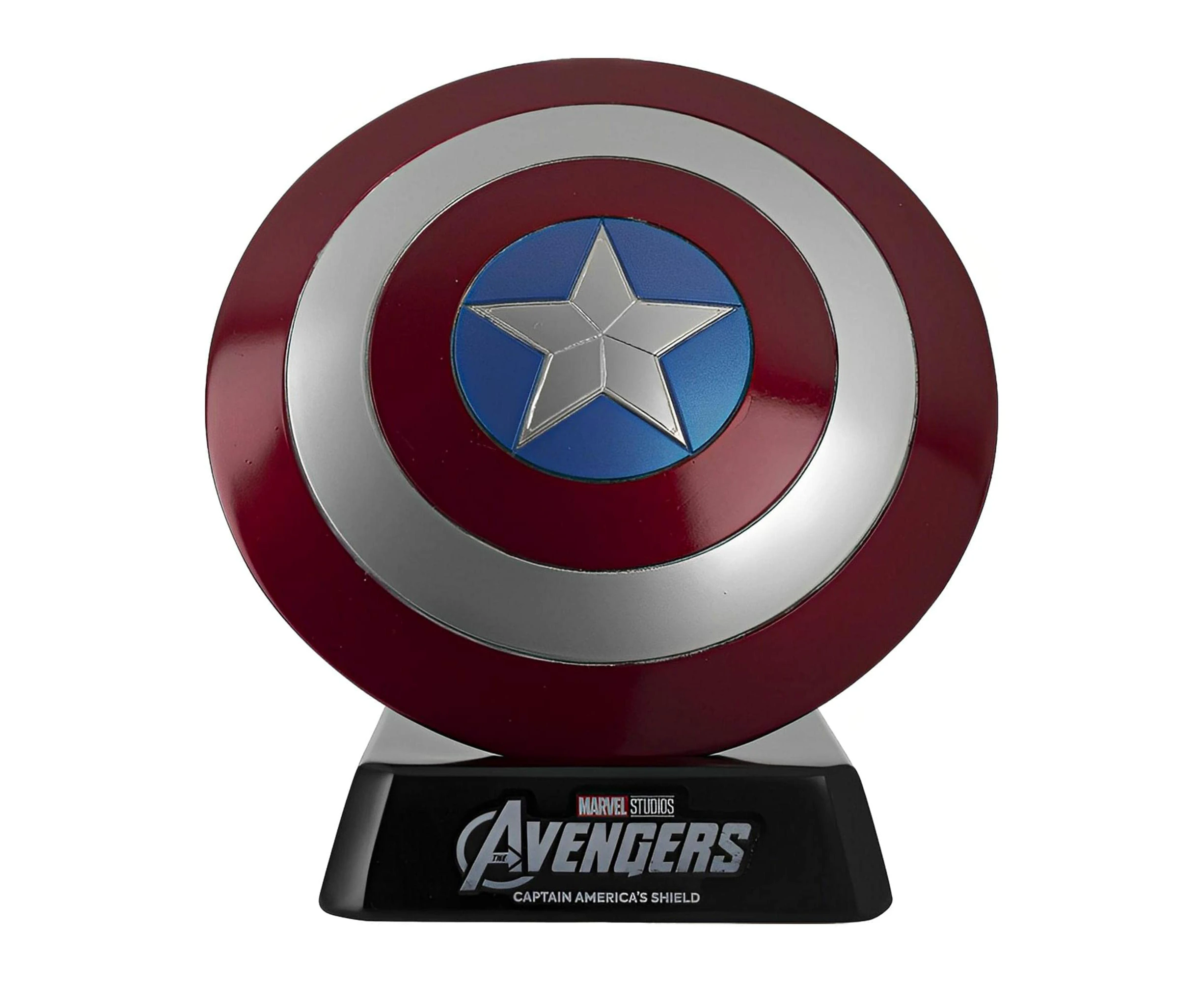 Eaglemoss Collections Marvel - Captain America’s Shield Replica - Marvel Movie Museum Collection, Multi-coloured, MARUK003