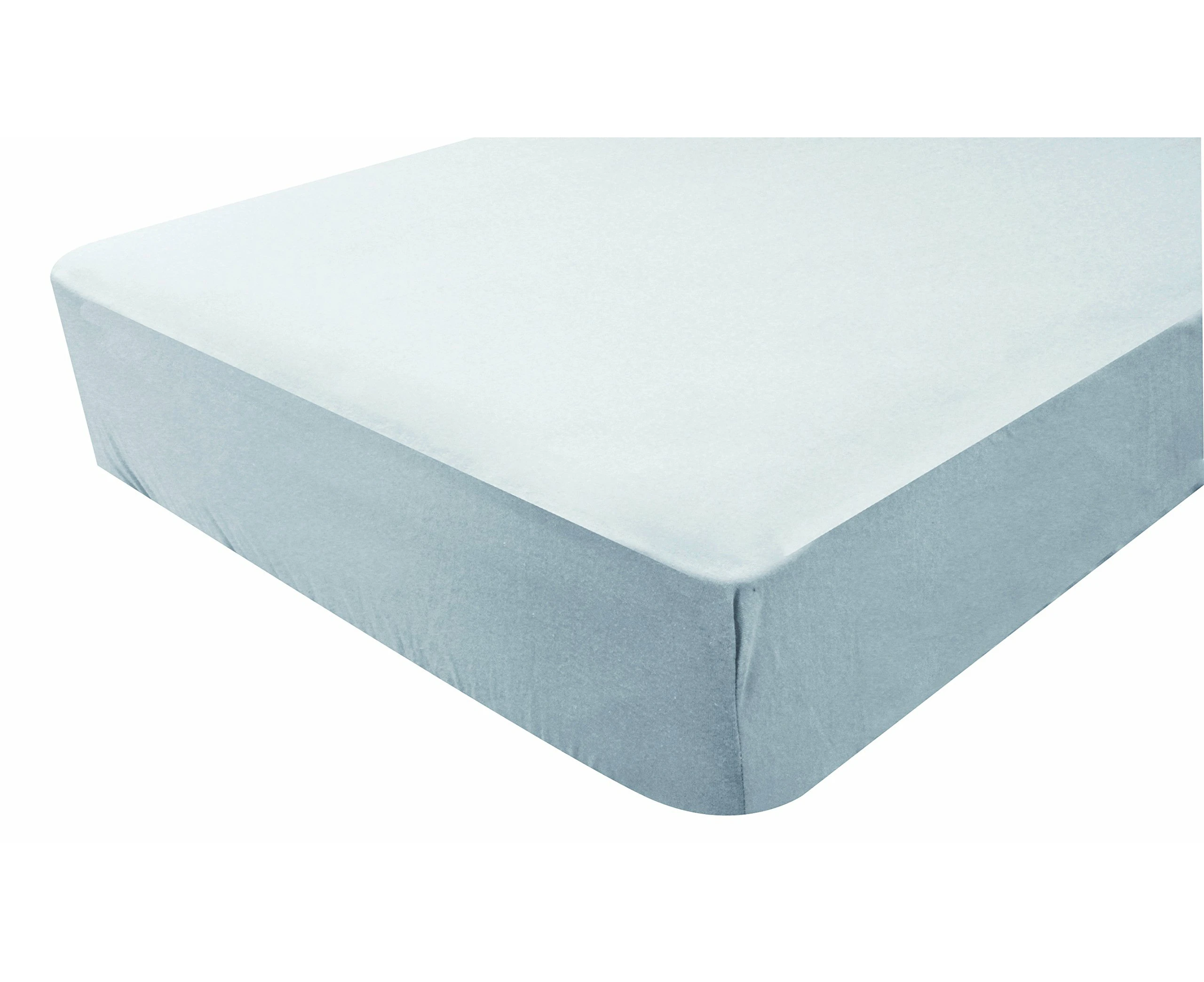 Poyetmotte Waterproof Fitted Sheet, 70 x 140 cm, Pearl, One Size