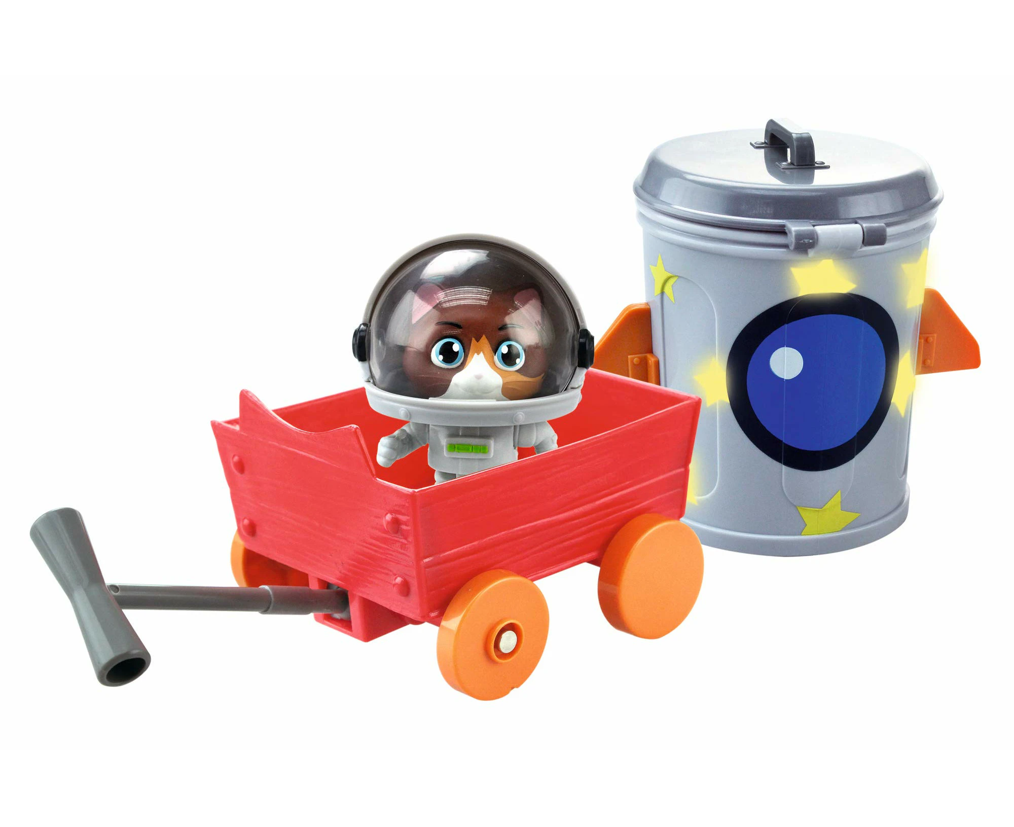 Smoby 180213 Cosmo Toy Space Capsule, Figure from The 44 Cats Series, for Children from 3 Years, Multicoloured