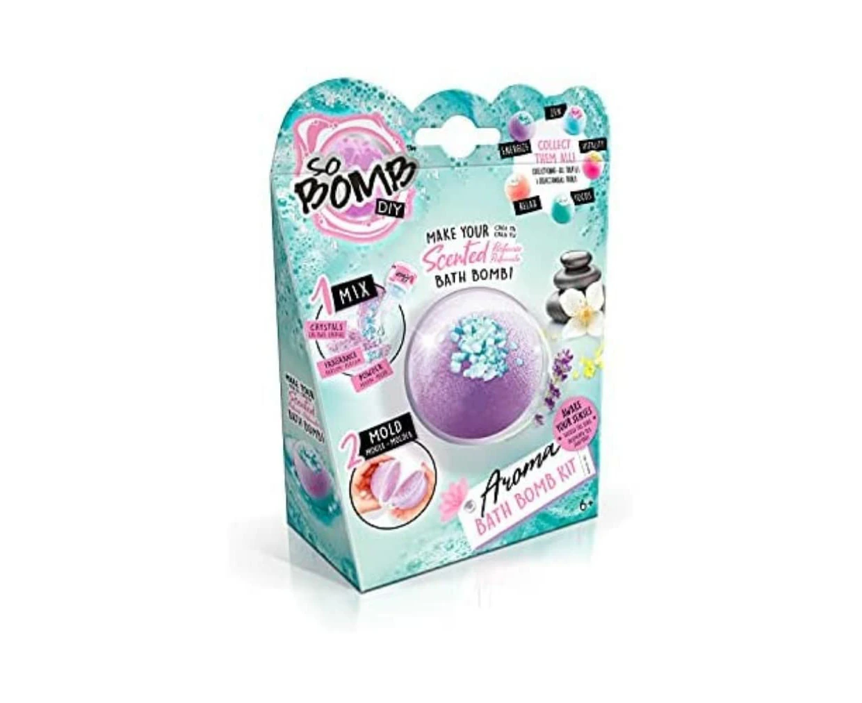 Kit pour bombe de bain effervescente - CANAL TOYS - So DIY - Aromathérapie - Bleu - Enfant - BBD 038