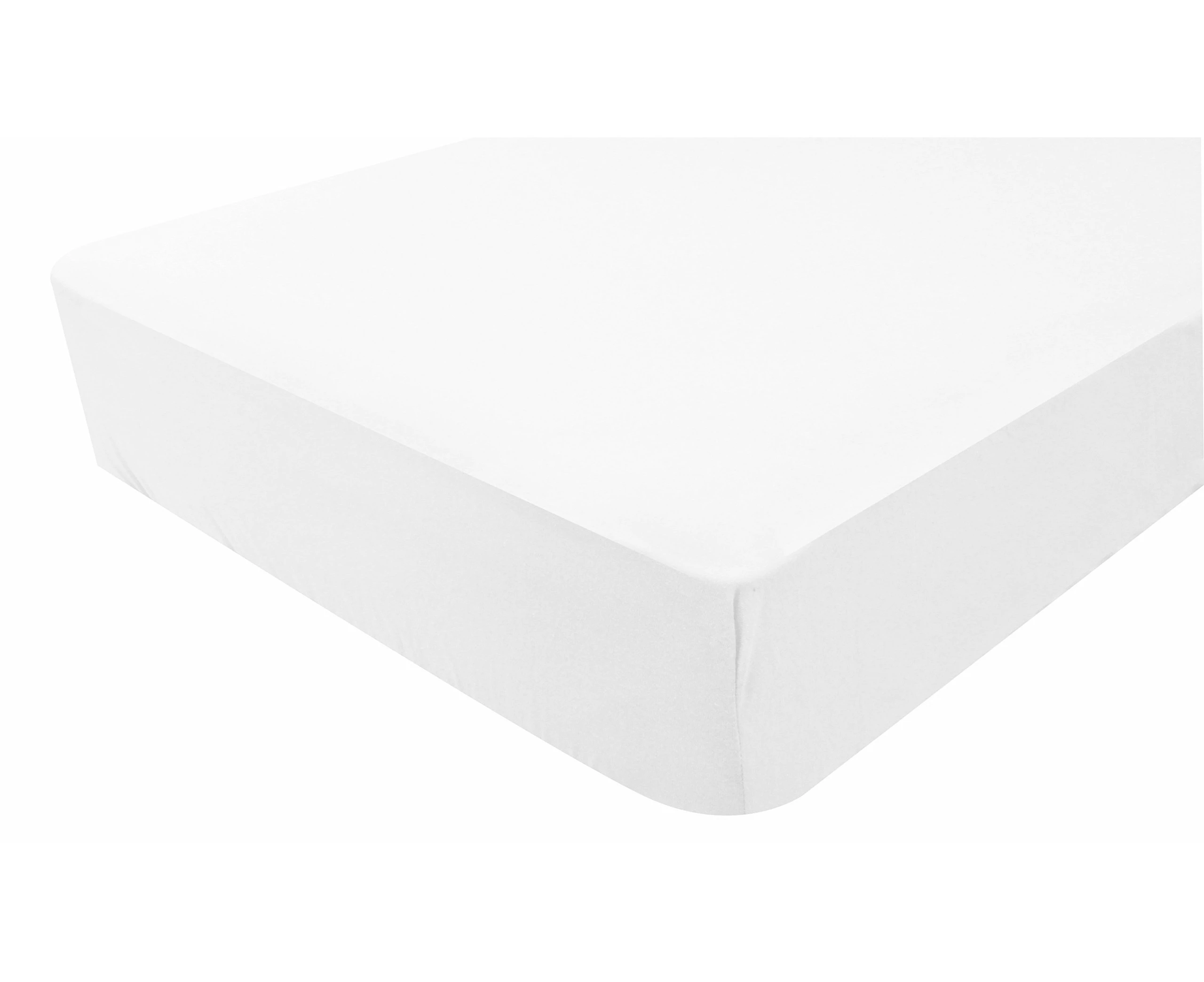 Domiva Waterproof Fitted Sheet 35 x 75 cm White