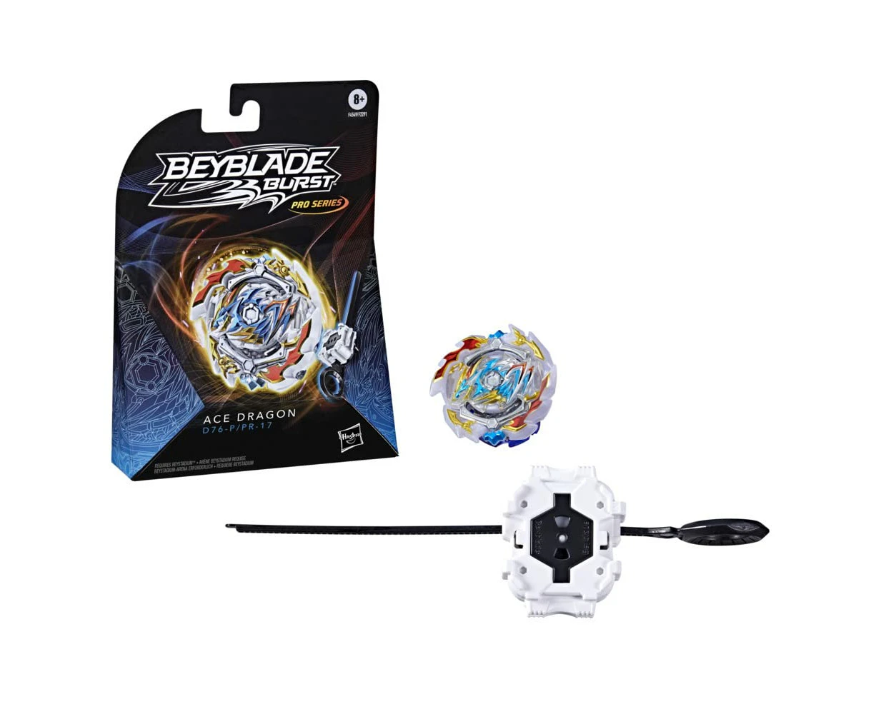 Beyblade Burst Pro Series, Ace Dragon Starter Pack with Competition Spinning Top and Launcher