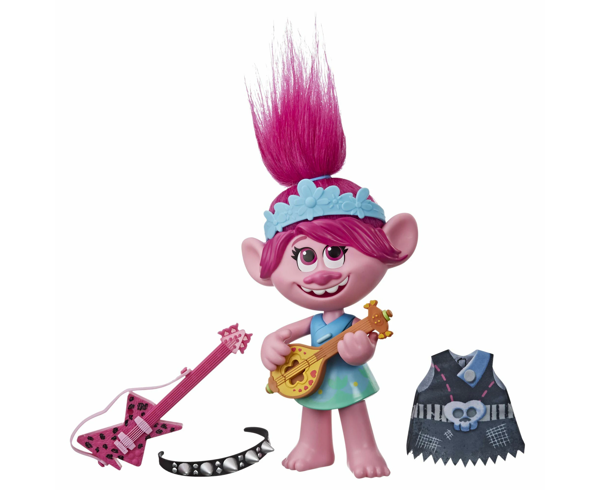 DREAMWORKS TROLLS Pop to Rock Poppy Doll