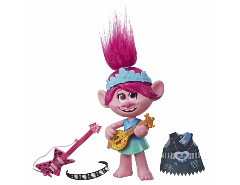 DREAMWORKS TROLLS Pop to Rock Poppy Doll